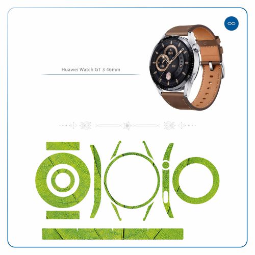 Huawei_Watch GT 3 46mm_Leaf_Texture_2